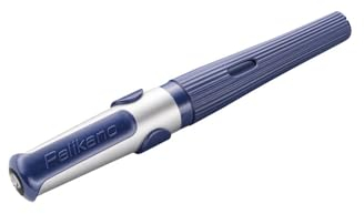 Pelikan Pelikano structure Füller für Rechtshänder, Federbreite M, Blau, 1 Stück