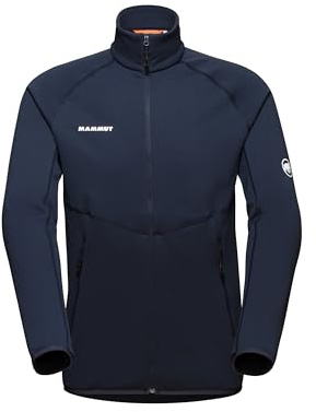 Mammut Aconcagua ML Jacket Men | Outdoor Midlayer Fleecejacke für Herren, mit Reißverschluss | Marine, M