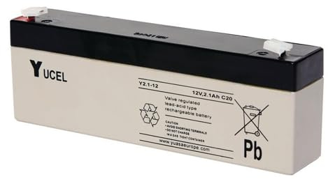 Yucel 12v 2.1Ah Trade Fire Alarm Battery (Yucel 12v 2.1Ah)