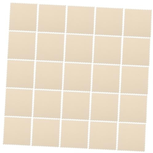 SHERCHPRY Chiffon de Nettoyage pour Argent et Bijoux, Chiffon à Polir en Microfibre, Lot de 50 Pièces, Doux et Réutilisable, Entretien Bijoux et Couverts au Quotidien Couleur Aléatoire