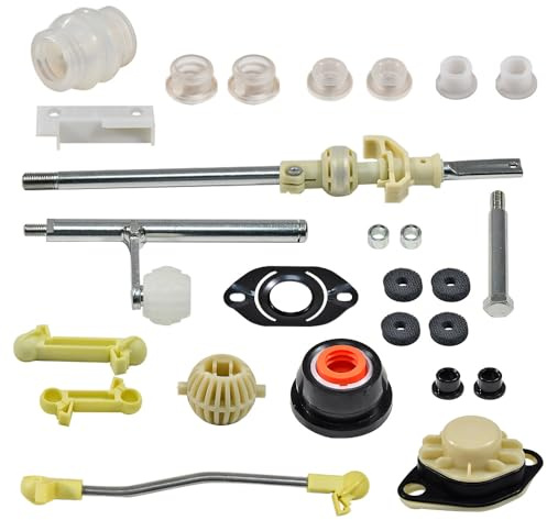 VHEUHZ Reparatursatz für Schaltgetriebe, Stangen und Buchsen für Schalthebel zum Austausch der Schaltstange kompatibel mit VW Golf MK2 Jetta II Toledo MK1