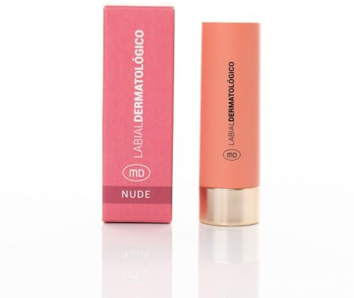 MD Madriderma - Pintalabios Reparador y Protector, Bálsamo Labial Hidratante con Color, Alta Gama, sin Perfume, Laboratorio I+D Español Formulado por la Dermatóloga Fernández-Guarino, Color Nude, 4gr