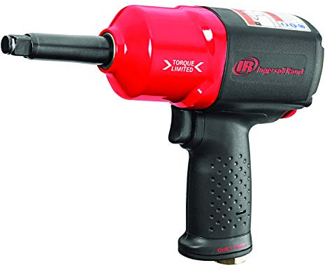 Ingersoll Rand 2135QTL-2 1/2 Air Impact Wrench, Quiet, 780 ft-lbs Max Torque, 2 Ext Anvil