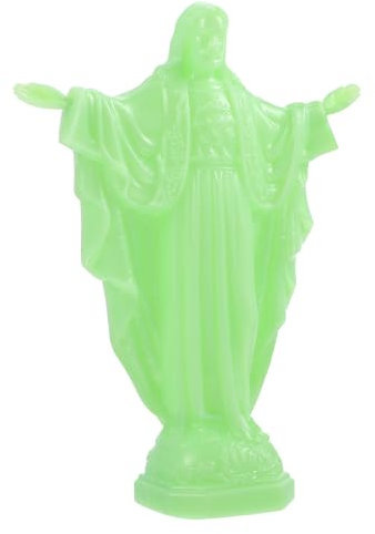 TOPPERFUN Titel Jesus Statue Ornament Delikate Jesus Figur Religiöse Desktop Dekoration Für Wohnzimmer Büro Hochwertige Verarbeitung Langlebigkeit