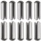 DTGN M8 x 45mm(DxL) Scanalato Molla Perno - 10pz - Ottimo per Casa Macchina Fissaggio - 304 Inox Acciaio Molla Tassello Tensione Rotolo Perno - Argento