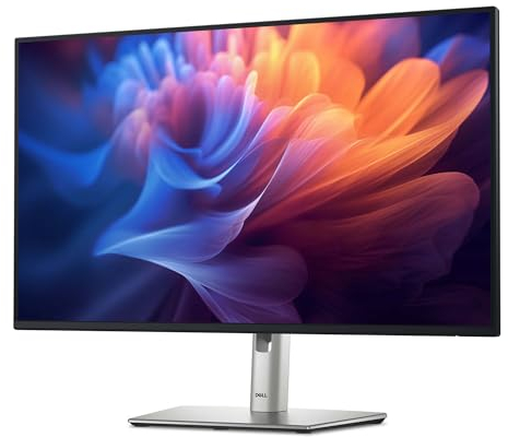 Dell P2725H 27 Zoll Full HD (1920x1080) Monitor, 100Hz, IPS, 5ms, 99% sRGB, USB-C, DisplayPort, HDMI, VGA, 4X USB, 3 Jahre Garantie, Schwarz
