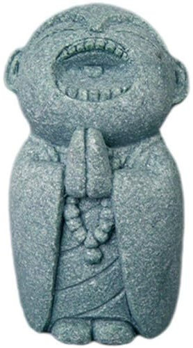 Haowul Mini-Buddha-Statue, Niedliche Mönche, Sandstein, Lächelnde Buddah-skulpturen, Ornament Für Feng Shui, Zuhause, Büro, Desktop-Dekoration