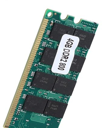 Módulo de memoria DDR2 de alta capacidad de 4 GB RAM 800 MHz para transmisión de datos fluidos para jugadores