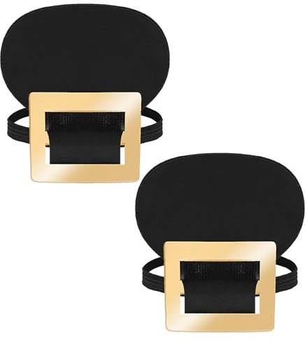 APLZGMG Colonial Shoe Buckle for Women Men, Colonial Shoe Buckle Historical Shoes Buckles Costume Accessory for Pilgrim and Fancy Dress, Historical Dress Up Accessories Founding Father Costume