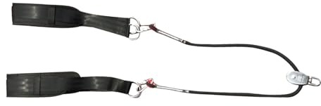 blloocod Banda de Tracción para Patinaje - Soporte Lumbar y Pectoral de 9cm (3.5 in) - Banda Elástica de Poliéster para Entrenamiento de Resistencia