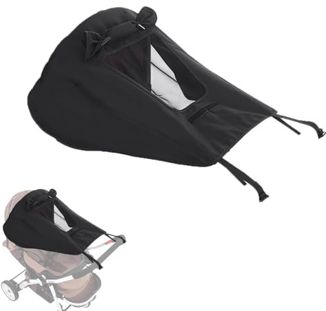 Pram Sun Shade with Storage Bag, Pushchair Sun Shade