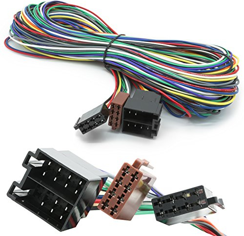 5 m Radio Adaptor Extension Cable ISO Socket (Female) to ISO Plug (Male)