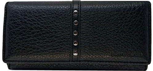 Pierre Cardin Portafoglio donna,in Similpelle,bello,grande,spazioso,pelle,regalo,portafoglio con portamonete,Porta banconote,portafoglio ragazza