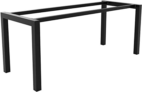 MetaloPro Möbelbeine Etmn2 120x70x72 cm – Stabile Tischbeine Die Schwarzen