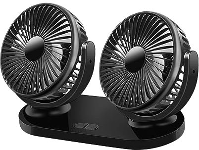 BESTonZON Ventilateur USB De Voiture Ventilateur De Camion ventilateur usb auto glacière Faire tourner Refroidissement Plus Frais