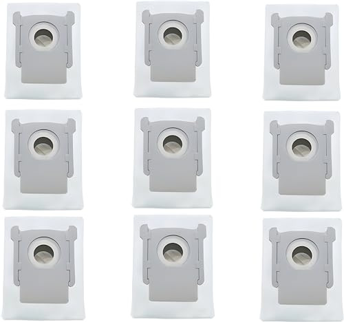 TotalReplace 9x Staubsaugerbeutel kompatibel mit iRobot Roomba i3+ i6+ i7+ s9+ j9+ j7+ Einweg Roboter Staubsauger Staubbeutel
