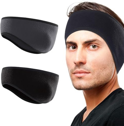 JEYORZY Sport Stirnband Ohrenwärmer für Damen und Herren, Winter Stirnband Sport für Damen Herren, Ohrenwärmer Stirnbänder Ohrenschützer Headband Kopfband Warm Winddicht Perfekt