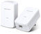 Adaptador Powerline - Kit de 2 Unidades con conexión LAN gigabit, Ideal para Extender Red hasta 500 mbps, fácil instalación y cableado eficiente.
