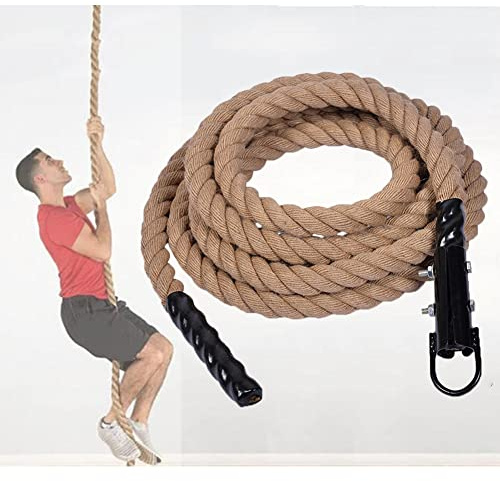 Kletterseile für Fitnesstraining – Jute-Übungsseile für Heimtraining und Kletterfitness