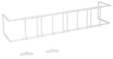 Sauvic Supporto estensibile per finestra 120-150 cm bianco