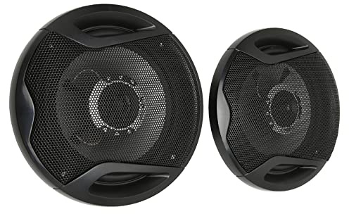 Septpenta 2Pcs Coaxial Car Speakers, 6 Car Sound Speaker, 400W Power Output, Clear Sound, Surround Stereo Sound, Vehicle Modification Speakers for All Car Sound Systems