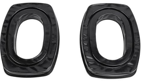 EM054 Replacement Gel Ear Pads for Howard Leight Earmuffs, Sweat Resistant Silicone Material Hearing Protector Silicone Ear Cushions, Easy Installation