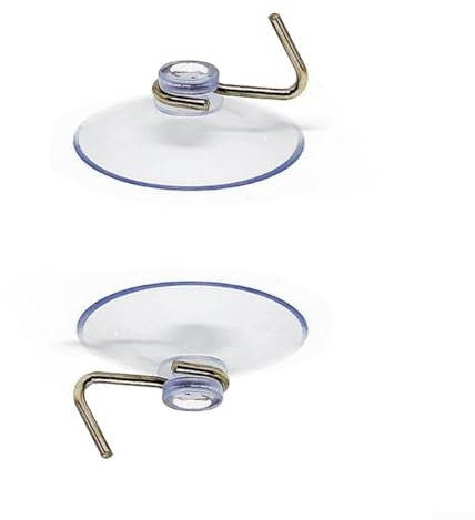 Lot de 4 crochets à ventouse pour suspendre serviettes, gants de toilette, accessoires de cuisine