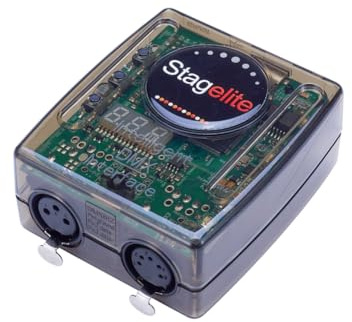 Muuookka Stagelite Artnet Bühnenlichtsteuerung, 1536 Kanäle, DMX512-Software, DJ-, Disco-, KTV- und Partybeleuchtungs-Controller