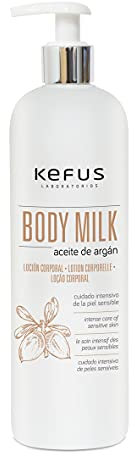 Locion Corporal Body Milk Aceite de Argan Kefus 500 ml.