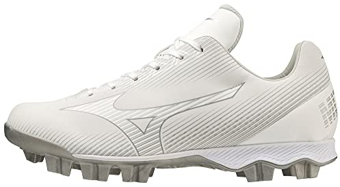 Mizuno Dam Wave Finch Lightrevo Softball sko, vit, 9,5