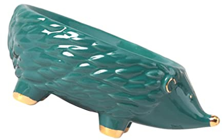 Zerodeko Portasapone Ceramica Forma Riccio Portasapone Animale Cartone Animato Articoli Casa Bagno