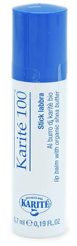 Karité Bioélite Stick Labbra 5,7 ml – Burrocacao Naturale con Burro di Karité Puro e Biologico – Idratazione e Protezione Labbra Secche e Screpolate in Ogni Stagione