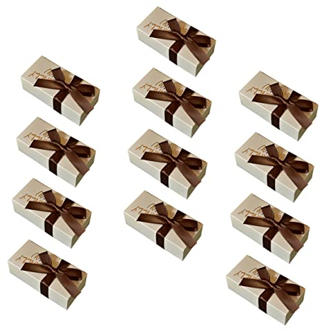 PLAFOPE 20stücke Hochzeitsgeschenkboxen Praktische Candy-verpackung Große Boxen Mit Zufälligen Ribbons Für Süßigkeiten Und Kleinigkeiten Für Hochzeiten Und Feste
