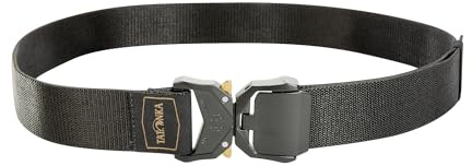 Tatonka Unisex - Vuxen stretchbälte 38 BC-bälte, svart, 125 cm, svart, 125 cm