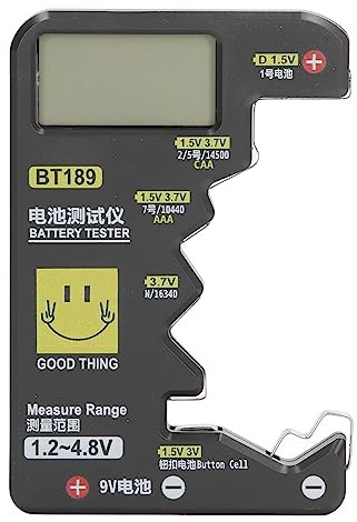 Digitaler Batterietester, Universeller Digitaler Batterietester, Digitaler Batterieprüfer, Batterieprüfer für Kleine Knopfzellenbatterien
