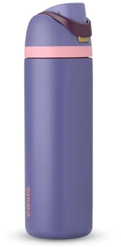 Owala FreeSip Water Bottle, 24oz, Blue Jay Colour