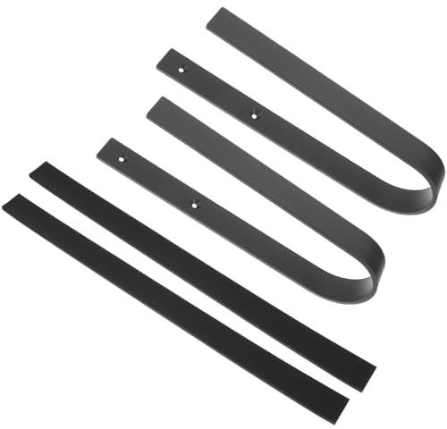 Lurrose Gancio da Parete per Skateboard e Longboard in Metallo Custodia Protettiva Supporto Robusto per Tavole da Surf Snowboard e Slitte Soluzione Salvaspazio per Organizzazione Casa