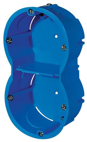 SCHNEIDER - Boîte - 2 postes - entraxe 57mm - Ø67mm - P50mm Multifix - ALB71331