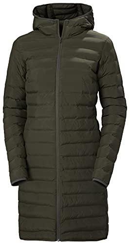 Helly Hansen W Aden Insulated Coat, Chaqueta De Esquí Para Mujer, Verde (Green), M