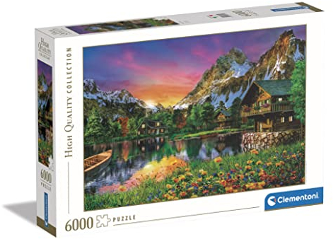 Clementoni - 36531 collection Alpine Lake - Jigsaw Puzzle 6000 Pieces, Jigsaw Puzzle For Adults - Made In Italy