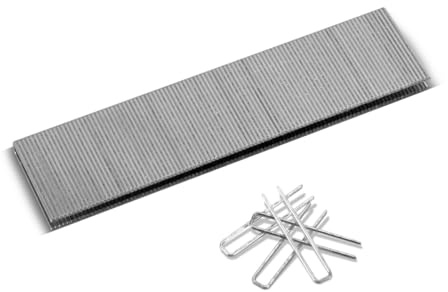 Grapas STAHLWERK tipo 90 (1,25 x 1,0 mm) con una longitud de 32 mm en un juego de 5000 unidades | Grapas para grapadora manual, grapadora neumática y grapadora eléctrica
