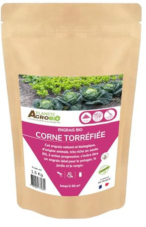 Engrais bio corne torréfiée (1,5 Kg)