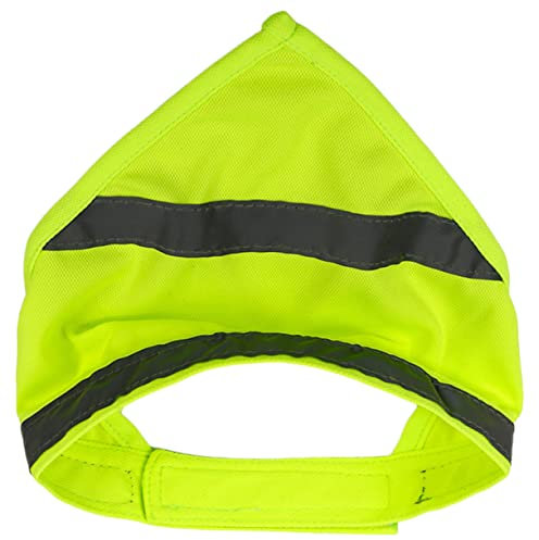 Reflektierender Hundeschal Grün aus Polyester für Outdoor