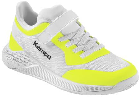 Kempa Kourtfly Kids - Zapatillas de Balonmano para niños Zapatillas Deportivas - Ajuste Seguro y Transpirables