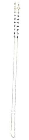 jojofuny Fashion Beaded Eyeglass Chain Mit Earphone Hooks Multifunktionale Anti-verlust Brillekette Emaille Flexibel Und Leicht Für Brillen Und Outfits Geeignet