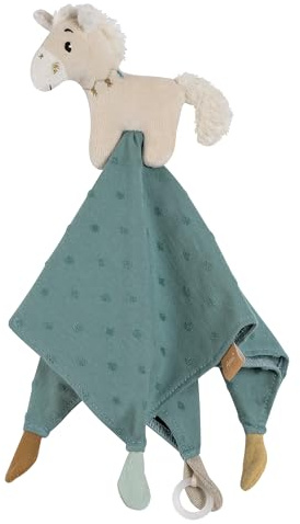 Fehn Manta de apego Horse – Compañero de Juegos, Ayuda para Dormir y Manta para acurrucarse