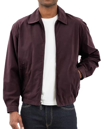 LONDON FOG Men's Auburn Zip-Front Golf Jacket (Regular & Big-Tall Sizes)