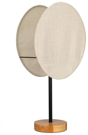 Pauleen Paulmann 48297 Tischleuchte Boho Darling E27 max. 20W Beige Metall, Stoff, Holz Nachttischleuchte