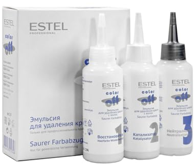 Estel Color Off permanent color remover 3x120ml