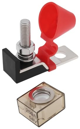 VGOL 250 A 58 V Marine Rated Battery Fuse Holder Terminal Fuse Block for New Energy Vehicles RVs Cruises